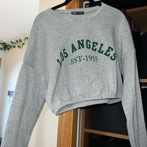 SHEIN cropped sweatshirt